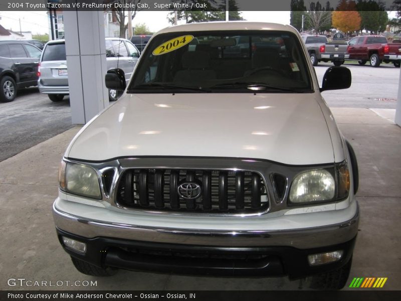 Super White / Oak 2004 Toyota Tacoma V6 PreRunner Double Cab