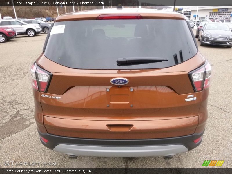 Canyon Ridge / Charcoal Black 2017 Ford Escape SE 4WD