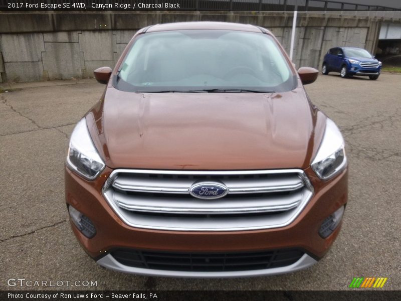 Canyon Ridge / Charcoal Black 2017 Ford Escape SE 4WD
