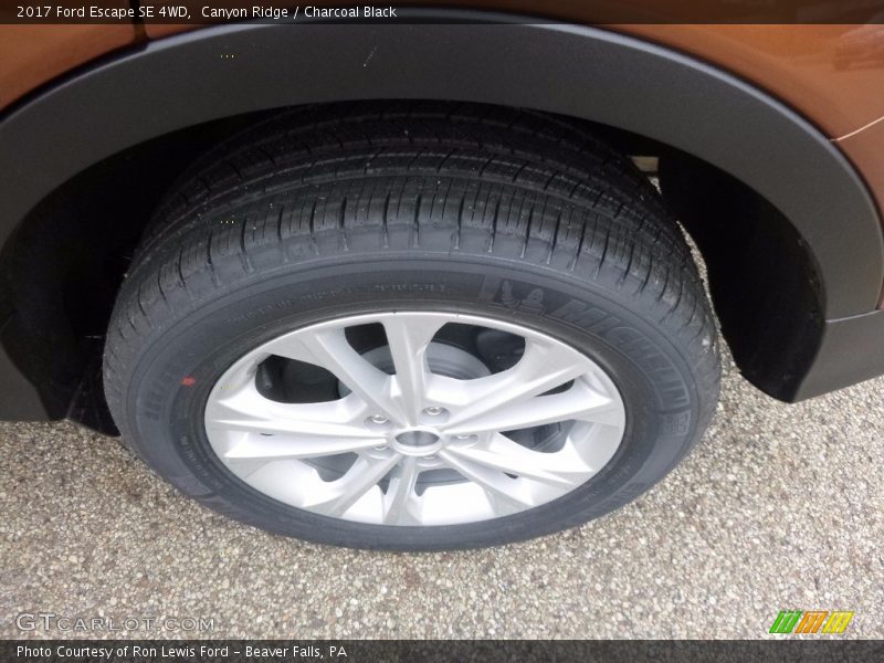 Canyon Ridge / Charcoal Black 2017 Ford Escape SE 4WD
