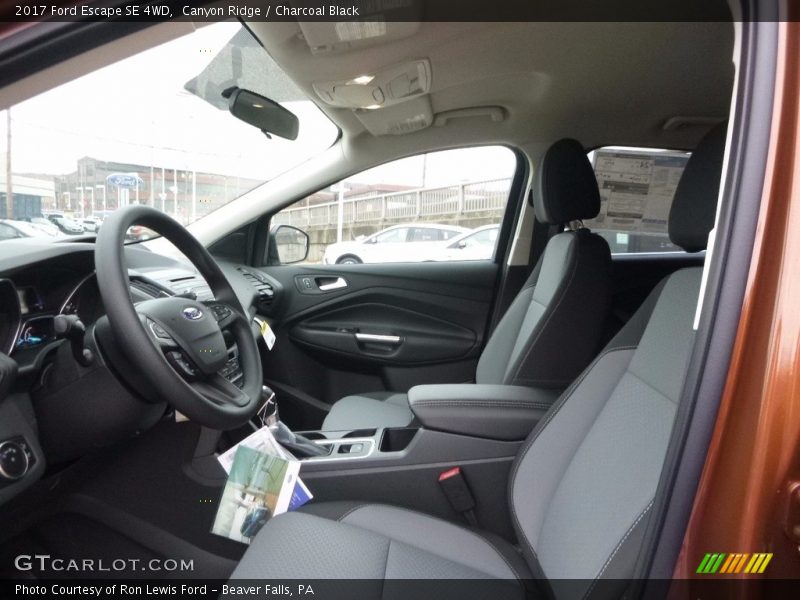 Canyon Ridge / Charcoal Black 2017 Ford Escape SE 4WD