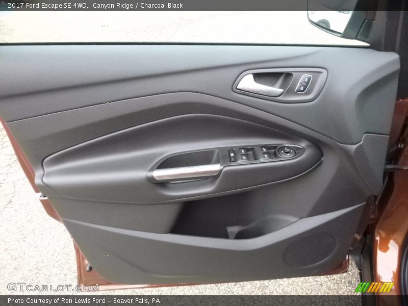 Canyon Ridge / Charcoal Black 2017 Ford Escape SE 4WD