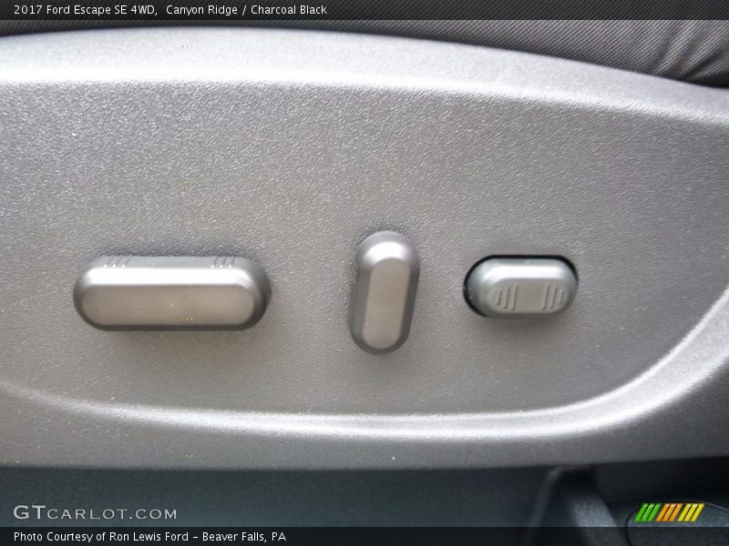 Canyon Ridge / Charcoal Black 2017 Ford Escape SE 4WD
