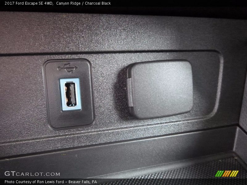 Canyon Ridge / Charcoal Black 2017 Ford Escape SE 4WD