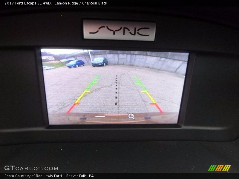 Canyon Ridge / Charcoal Black 2017 Ford Escape SE 4WD