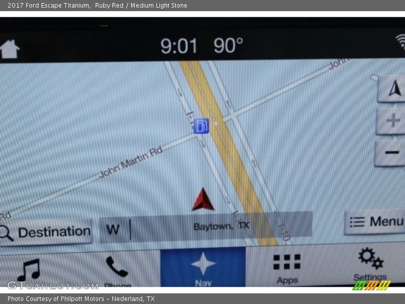 Ruby Red / Medium Light Stone 2017 Ford Escape Titanium