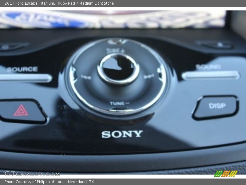 Ruby Red / Medium Light Stone 2017 Ford Escape Titanium
