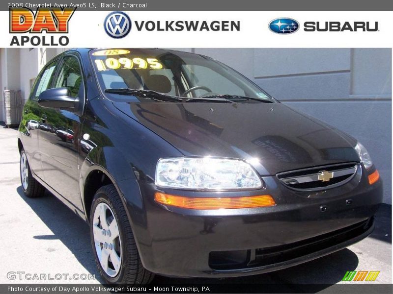 Black / Charcoal 2008 Chevrolet Aveo Aveo5 LS