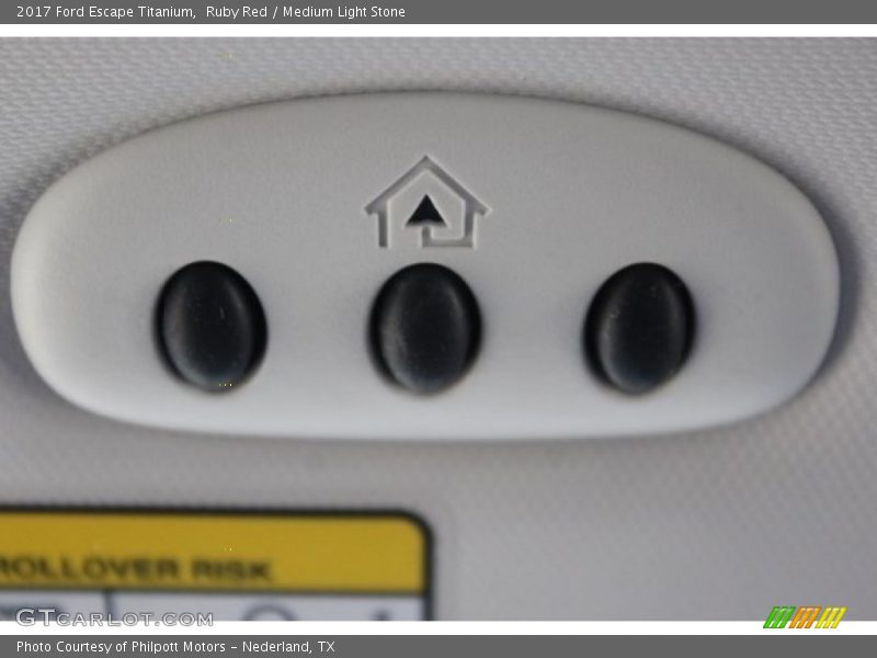 Ruby Red / Medium Light Stone 2017 Ford Escape Titanium