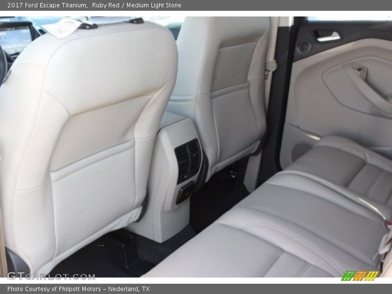 Ruby Red / Medium Light Stone 2017 Ford Escape Titanium