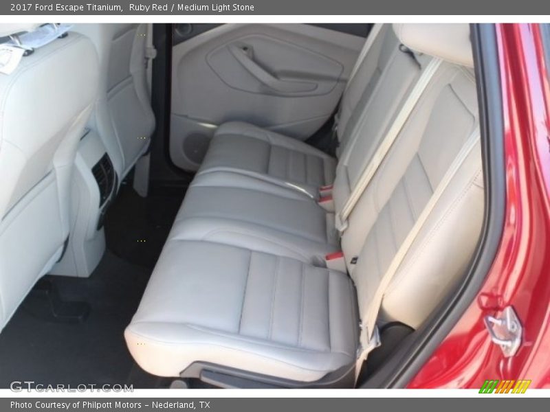 Ruby Red / Medium Light Stone 2017 Ford Escape Titanium