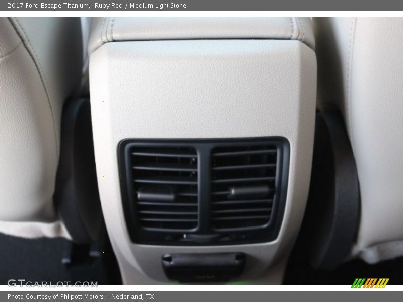 Ruby Red / Medium Light Stone 2017 Ford Escape Titanium