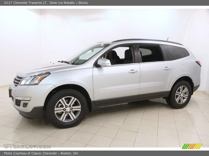 Silver Ice Metallic / Ebony 2017 Chevrolet Traverse LT