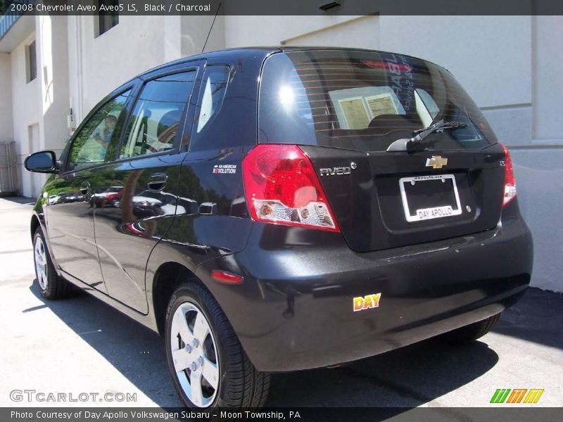 Black / Charcoal 2008 Chevrolet Aveo Aveo5 LS