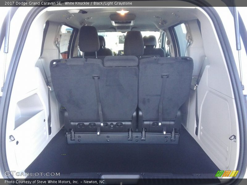 White Knuckle / Black/Light Graystone 2017 Dodge Grand Caravan SE