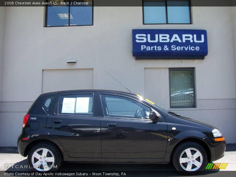 Black / Charcoal 2008 Chevrolet Aveo Aveo5 LS