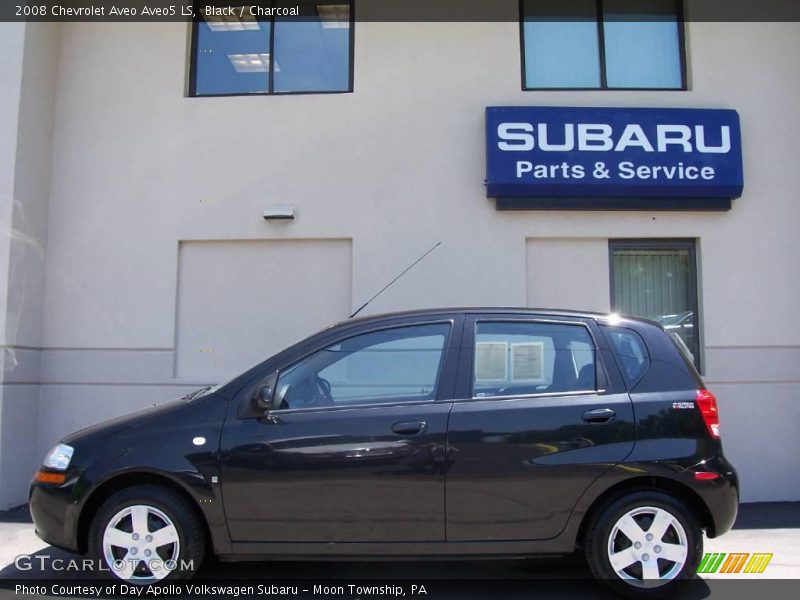 Black / Charcoal 2008 Chevrolet Aveo Aveo5 LS