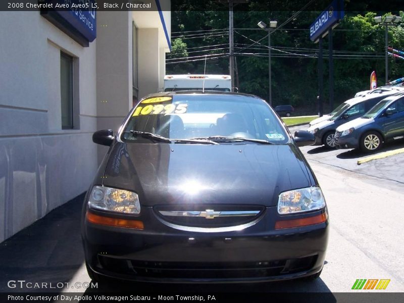 Black / Charcoal 2008 Chevrolet Aveo Aveo5 LS