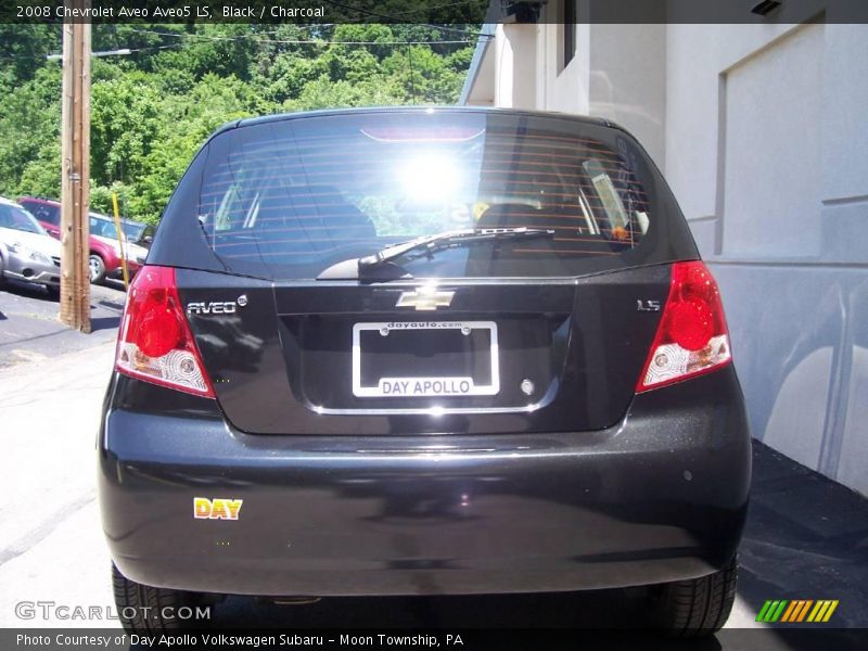 Black / Charcoal 2008 Chevrolet Aveo Aveo5 LS