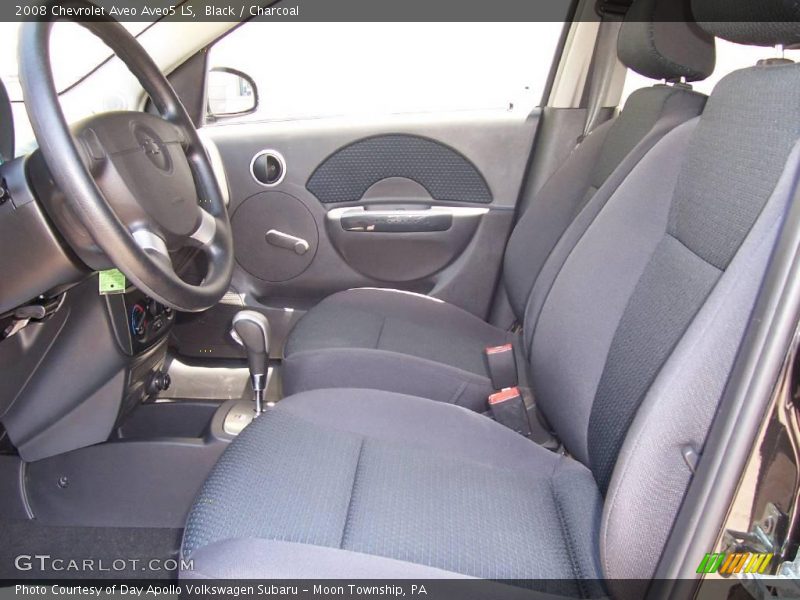 Black / Charcoal 2008 Chevrolet Aveo Aveo5 LS