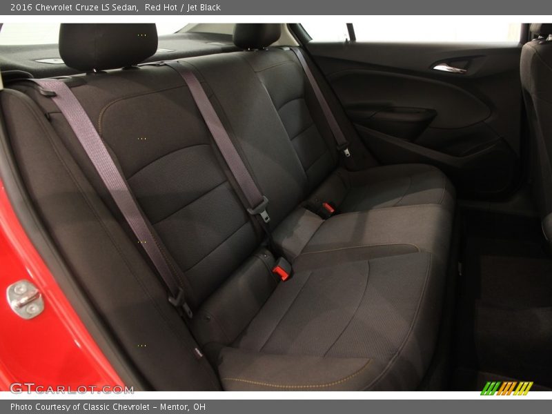 Red Hot / Jet Black 2016 Chevrolet Cruze LS Sedan