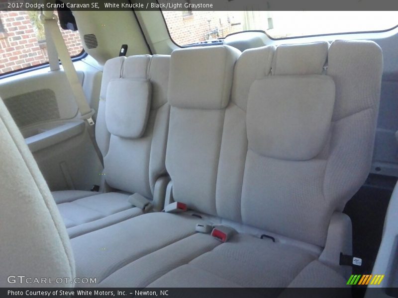 White Knuckle / Black/Light Graystone 2017 Dodge Grand Caravan SE
