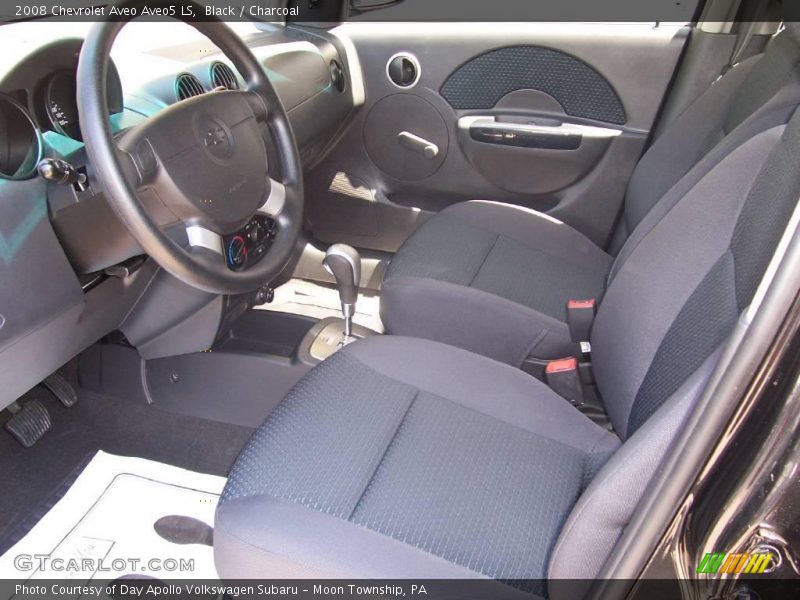 Black / Charcoal 2008 Chevrolet Aveo Aveo5 LS