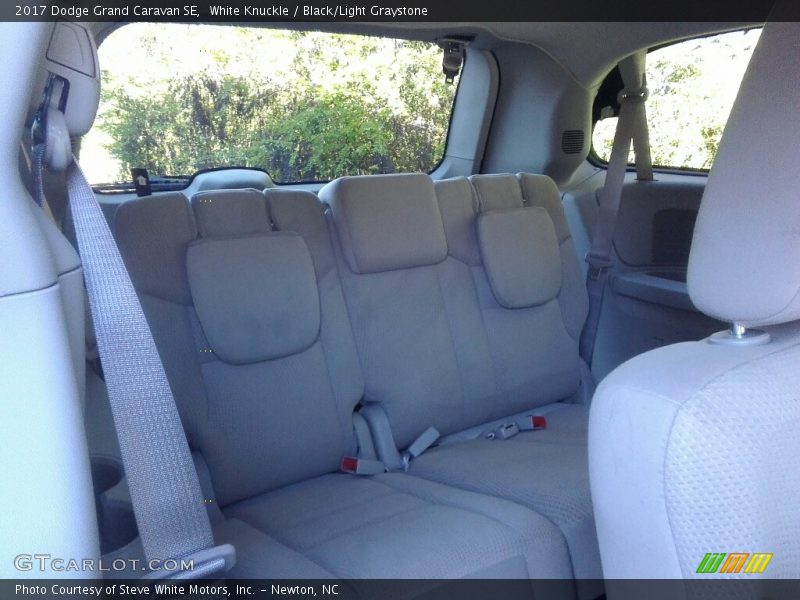 White Knuckle / Black/Light Graystone 2017 Dodge Grand Caravan SE