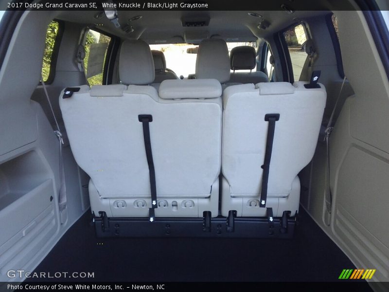 White Knuckle / Black/Light Graystone 2017 Dodge Grand Caravan SE