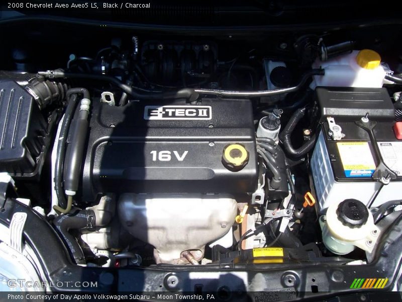 Black / Charcoal 2008 Chevrolet Aveo Aveo5 LS