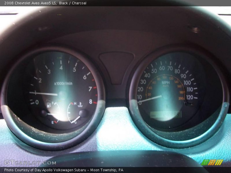 Black / Charcoal 2008 Chevrolet Aveo Aveo5 LS