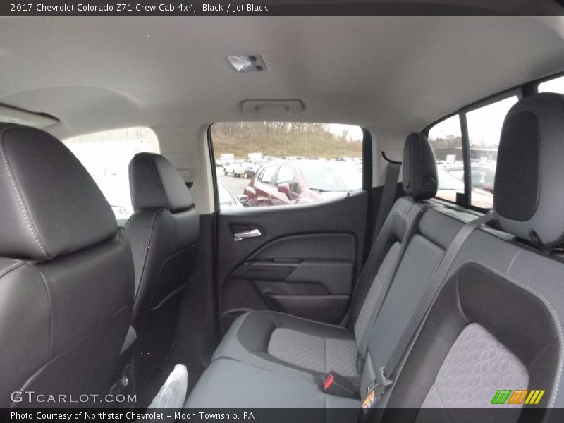 Rear Seat of 2017 Colorado Z71 Crew Cab 4x4