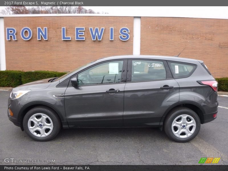 Magnetic / Charcoal Black 2017 Ford Escape S