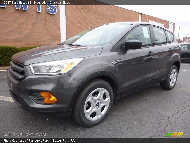 Magnetic / Charcoal Black 2017 Ford Escape S