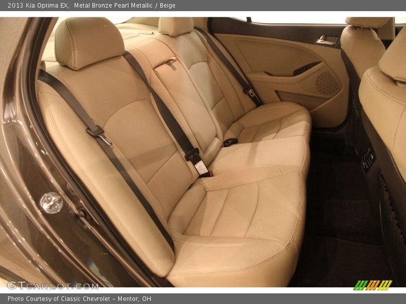 Metal Bronze Pearl Metallic / Beige 2013 Kia Optima EX