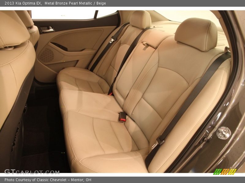 Metal Bronze Pearl Metallic / Beige 2013 Kia Optima EX