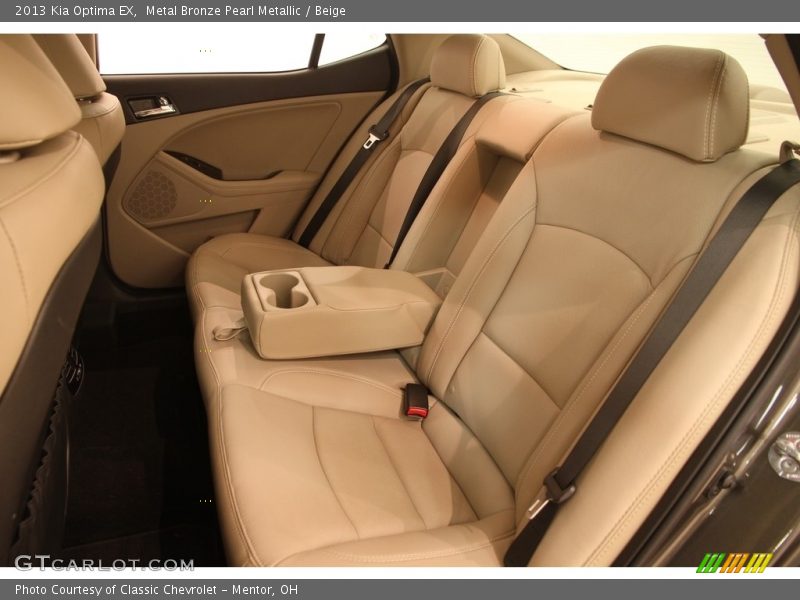 Metal Bronze Pearl Metallic / Beige 2013 Kia Optima EX