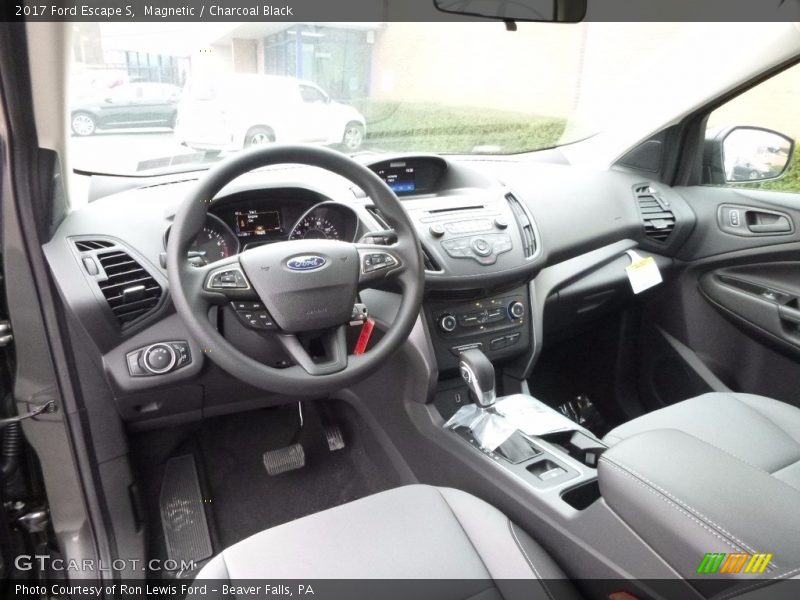 Magnetic / Charcoal Black 2017 Ford Escape S