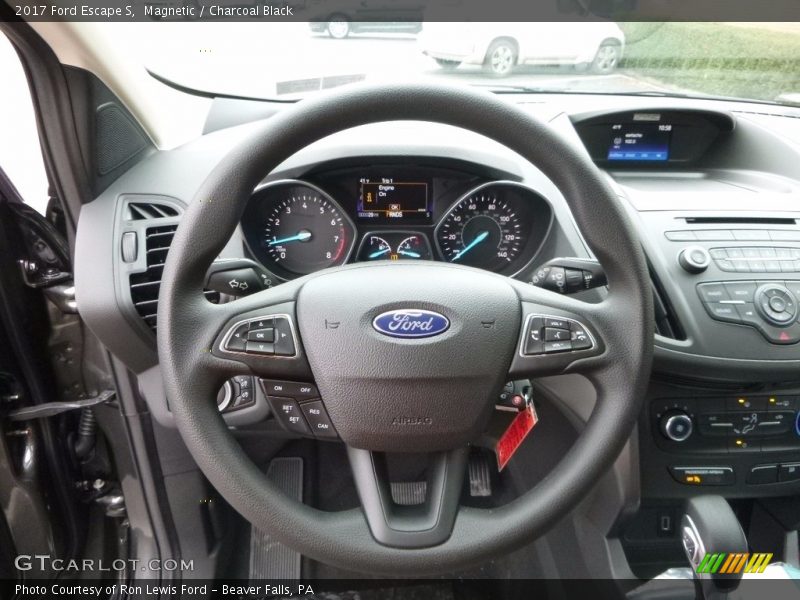 Magnetic / Charcoal Black 2017 Ford Escape S