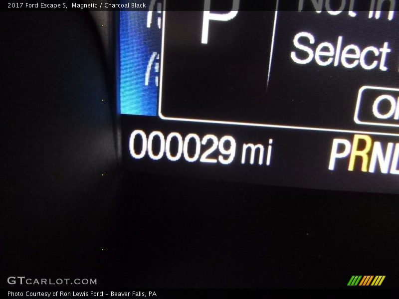 Magnetic / Charcoal Black 2017 Ford Escape S