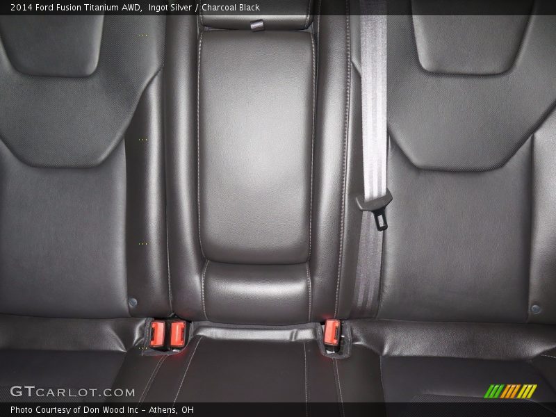 Ingot Silver / Charcoal Black 2014 Ford Fusion Titanium AWD