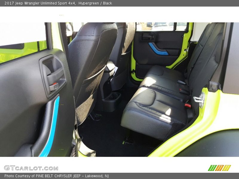 Hypergreen / Black 2017 Jeep Wrangler Unlimited Sport 4x4