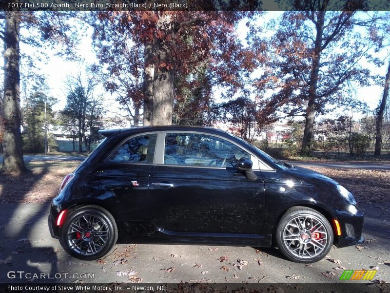  2017 500 Abarth Nero Puro (Straight Black)