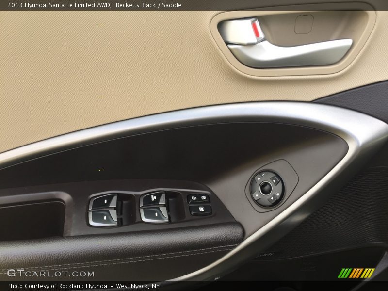 Becketts Black / Saddle 2013 Hyundai Santa Fe Limited AWD