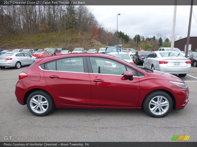 Cajun Red Tintcoat / Jet Black 2017 Chevrolet Cruze LT
