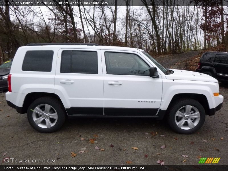 Bright White / Dark Slate Gray 2017 Jeep Patriot Latitude 4x4