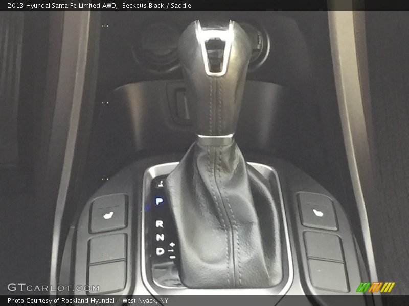 Becketts Black / Saddle 2013 Hyundai Santa Fe Limited AWD