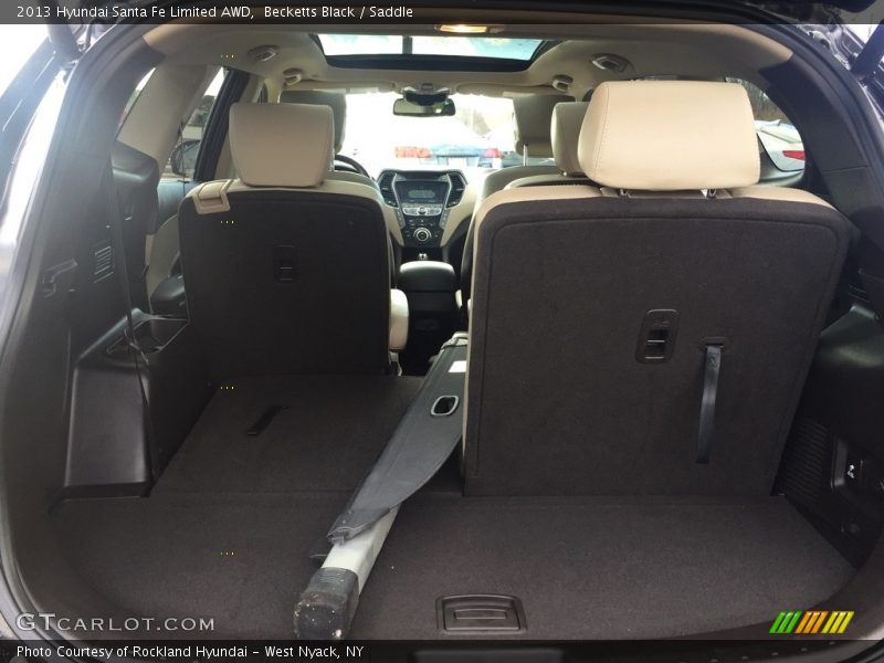 Becketts Black / Saddle 2013 Hyundai Santa Fe Limited AWD