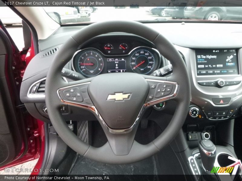 Cajun Red Tintcoat / Jet Black 2017 Chevrolet Cruze LT