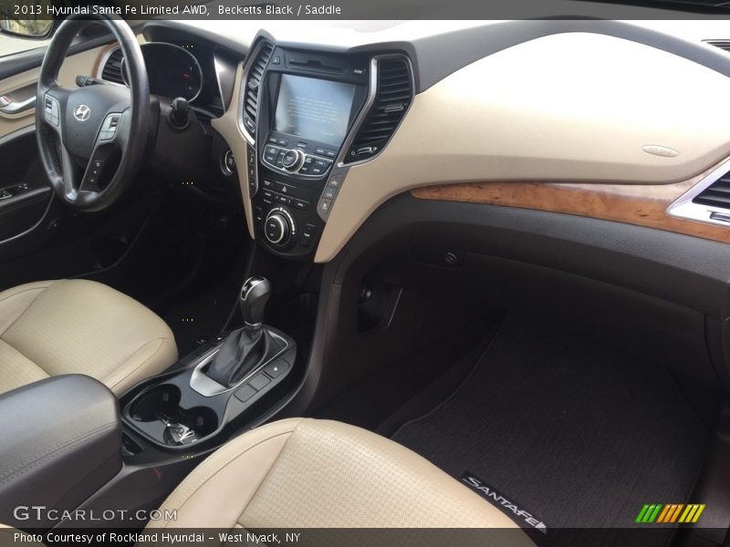 Becketts Black / Saddle 2013 Hyundai Santa Fe Limited AWD
